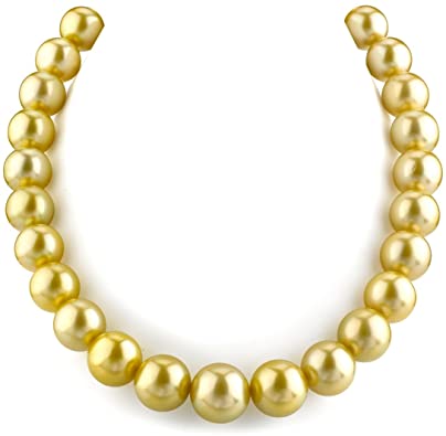 Golden south sea pearl necklace for sale